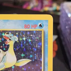 Lapras 1st Edition Holo Rare Fossil 10/62 Pokemon Card - WOTC 1999 - Image 3