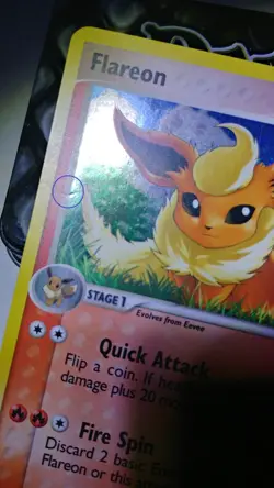 Pokemon / Flareon / Pop Series 3 / Holo Promo / Played C. / 002-017 - Image 3