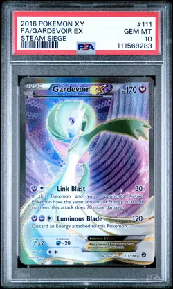 Gardevoir EX PSA 10 - 111/114 - Full Art - Steam Siege - Pokemon - Image 1