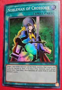 1x Yu-Gi-Oh! Nobleman Of Crossout - PSV-EN034 25th - Super Rare - Unlimited -NM - Image 1