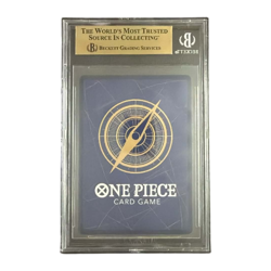 2025 ONE PIECE LEG. OF THE MASTER TASHIGI #031 ALTERNATE ART RARE BGS 9.5 GEM - Image 2