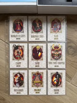 Panini - One Piece Treasure Box Base Cards 1-70 Komplett inkl. Silver Coin Card - Image 3