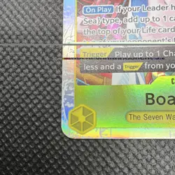 One Piece CCG Boa Hancock OP14-112 SP Special Rare Holo EN 10000 Power - Image 5