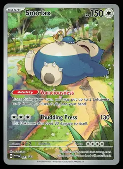 Snorlax 051 Holo Scarlet & Violet 151 Promo Pokemon Card - Image 1