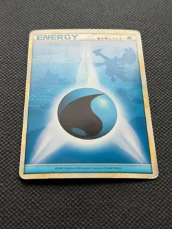 Pokemon TCG Lugia Water Energy Promo Heart Gold Soul Silver Card 2009 HGSS - Image 3