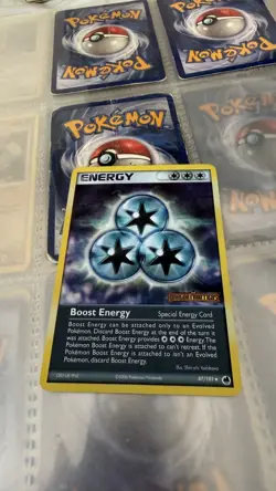 Pokemon Card - Boost Energy Dragon Frontiers 87/101 Reverse Holo Stamped - Image 1