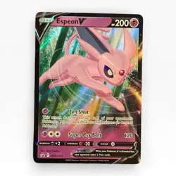Espeon V SWSH201 SWSH: Sword & Shield Promo Cards Holo NM - Image 1