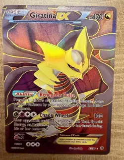 Giratina EX Ancient Origins 93/98 Holo Custom Handmade Fan Art Card - Image 1