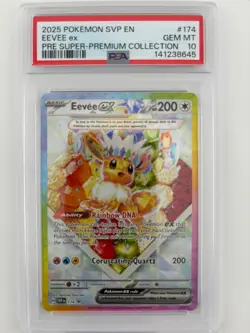 Pokemon Prismatic SPC UPC Eevee Promo Card #174 *GEM MINT PSA 10* - Image 1