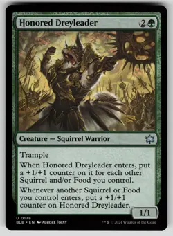 Honored Dreyleader Normal U Bloomburrow 178 NM - Image 1