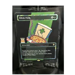 Wizards of the Coast Ninja Pizza 0093 Rare Enchantment surge foil EN MTG - Image 1