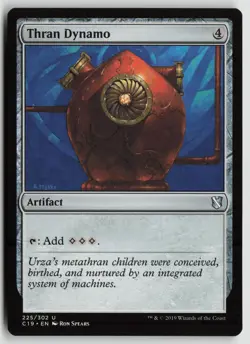 Thran Dynamo Lightly Played 225 Commander 2019 MTG - Image 1