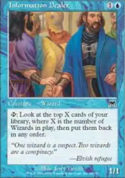 Information Dealer x1 - Onslaught - Light Play, English - Onslaught - Image 1