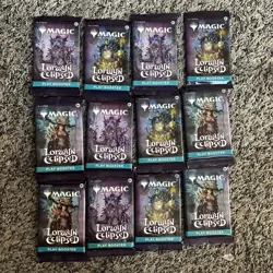 (12) Magic the Gathering Lorwyn Eclipsed Play Booster Packs - Factory Sealed - Image 1