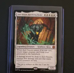 Wizards of the Coast MTG Anti-Venom, Horrifying Healer Mythic EA White EN 1 - Image 1