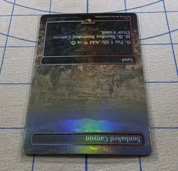 MTG Assassin's Creed Borderless Foil Sunbaked Canyon R 0111 - Image 4