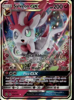Sylveon GX 92a/145 Promo Alternate Art Promos 092a/145 Fairy Holo Pokemon Card - Image 1