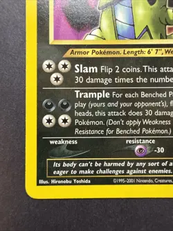 Pokemon Card Tyranitar 31/75 Neo Discovery Non Holo Rare - Image 5