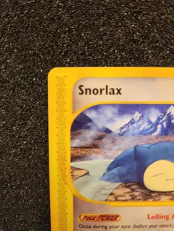 Snorlax Skyridge Common 100/144 2003 E-Reader Pokemon Card TCG NEAR MINT - Image 2