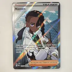 Nintendo Pokemon TCG Naveen Trainer-Supporter Full Art Holo 112/088 (2026) - Image 1