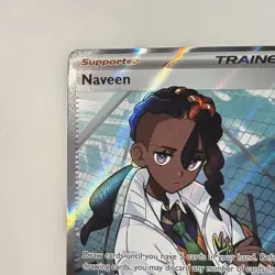 Nintendo Pokemon TCG Naveen Trainer-Supporter Full Art Holo 112/088 (2026) - Image 3