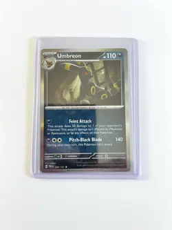 UMBREON 059/131 R PRISMATIC EVOLUTIONS POKEMON HOLO NM Pokemon TCG ✨ - Image 1