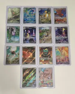 Pokemon Mixed Illustration Rare/Full Art Lot of 14 Cards - Image 1