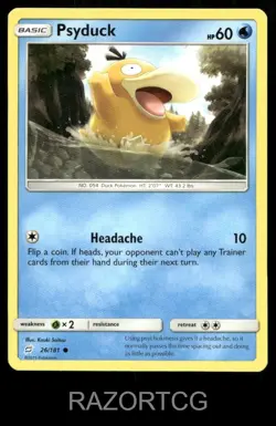 PSYDUCK 26/181 C TEAM UP POKEMON LP - Image 1