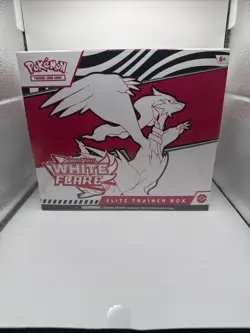 Pokemon TCG White Flare ETB Elite Trainer Box Sealed with Case - Image 1
