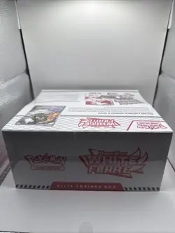 Pokemon TCG White Flare ETB Elite Trainer Box Sealed with Case - Image 2