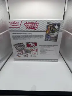 Pokemon TCG White Flare ETB Elite Trainer Box Sealed with Case - Image 5