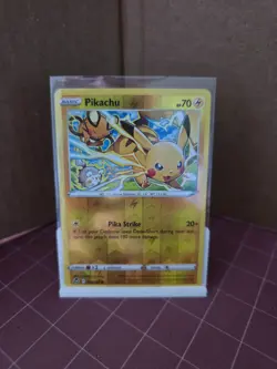 Pikachu #49 [Reverse Holo] Pokemon Evolving Skies - Common - NM/M 049/203 - Image 1