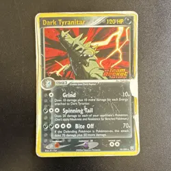 Dark Tyranitar 19/109 EX Team Rocket Returns Holo Rare 120 HP English 2004 - Image 1