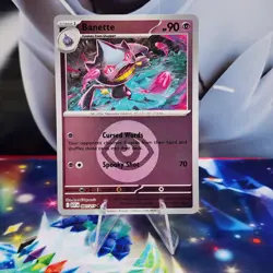 Banette (Energy Symbol Pattern) 091/217 Ascended Heroes Reverse Holo Pokemon TCG - Image 1