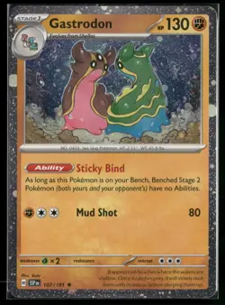 Gastrodon 107/191 (Cosmos Holo), Pokemon, Surging Sparks, - Image 1
