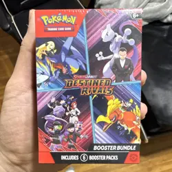 Pokemon TCG Destined Rivals Booster Bundle - 6 Packs English - Image 1