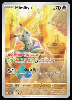 MIMIKYU 075 HOLO PROMO SCARLET & VIOLET PROMO POKEMON NM - Image 1