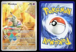 MIMIKYU 075 HOLO PROMO SCARLET & VIOLET PROMO POKEMON NM - Image 3