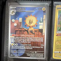 The Pokemon Company Heliolisk 229/217 Crown Zenith Holo Full Art Illus Rare - Image 1