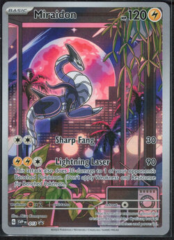 2023 Miraidon 013 #13 Pokemon Scarlet & Violet Promo Holo NM - Image 1