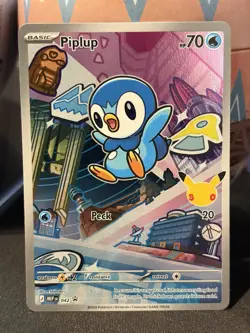 Pokemon TCG MEP Holo Stamped Lot Turtwig 040 Chimchar 041 Piplup 042 - Image 3