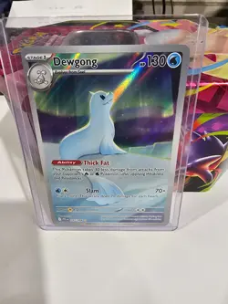 Pokemon TCG Dewgong 097/094 Illustration Rare ME Phantasmal Flames NM - Image 1