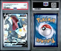 POKEMON SIMPLIFIED CHINESE CS2A C-VIVID PORTRAYALS: OBSIDIAN CHARIZARD V PSA 9🔥 - Image 3
