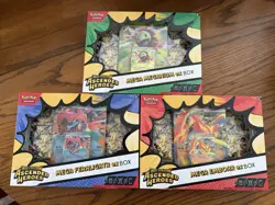 Pokemon Ascended Heroes Mega EX Lot Of 3 (Meganium/Emboar/Feraligatr) READ - Image 1
