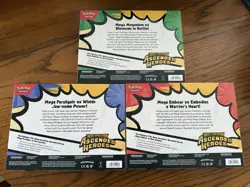 Pokemon Ascended Heroes Mega EX Lot Of 3 (Meganium/Emboar/Feraligatr) READ - Image 2