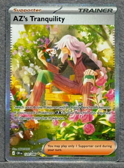 Pokemon AZ's Tranquility - 120/086 Chaos Rising NM GEM Fresh! SIR A - Image 1