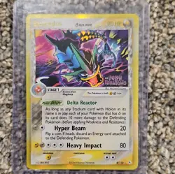 Gyarados Pokemon TCG EX Holon Phantoms Reverse Holo Rare English 2006 8/110 LP+ - Image 1