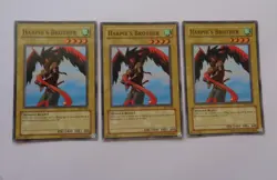 Playset: 3x Harpie's Brother PSV-049 (Common, Unlimited, Played / MP) Yugioh - Image 1