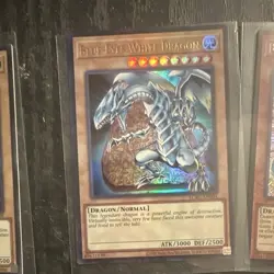 Yu-Gi-Oh! TCG Konami 1st Edition LCKC Blue-Eyes/ Shining Dragon 4 Foil Lot - Image 4