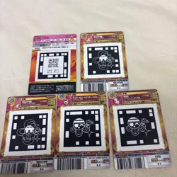 ONE PIECE Nami AR Carddass 5-card set - Image 2